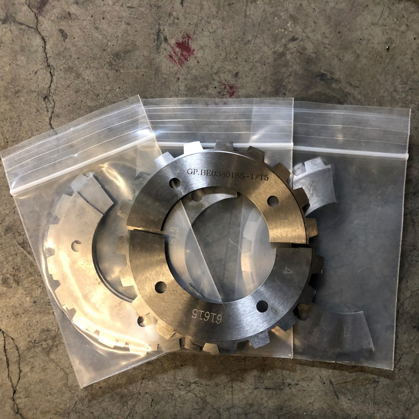 Goss Perforator Blades BE038018S-1